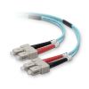 Belkin Fiber Patch Cable 10 Gig Aqua 50/125 SC/SC 30 m InfiniBand/fibre optic cable 1181.1" (30 m) Blue1