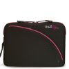 Mobile Edge Ultra Portable Netbook Sleeve 8.9" - Black / Pink 8.9" Sleeve case1