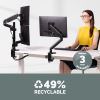 Fellowes Platinum Series 8043401 monitor mount / stand 32" Desk Black7