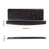 Fellowes 9178201 wrist rest Gel, Polyurethane Black2