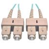 Tripp Lite N806-15M InfiniBand/fibre optic cable 590.6" (15 m) 2x SC Beige, Turquoise1