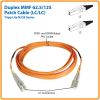 Tripp Lite N320-46M InfiniBand/fibre optic cable 1811" (46 m) 2x LC OFNR Gray, Orange2