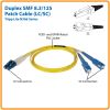 Tripp Lite N366-15M InfiniBand/fibre optic cable 590.6" (15 m) 2x LC 2x SC OFNR Blue, Yellow2