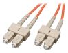 Tripp Lite N506-10M InfiniBand/fibre optic cable 393.7" (10 m) 2x SC OFNR Orange1