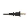 Tripp Lite P012-006 power cable Black 72" (1.83 m) NEMA 1-15P C7 coupler6