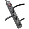 Tripp Lite PS66B surge protector Black 6 AC outlet(s) 120 V 72" (1.83 m)2