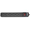 Tripp Lite PS66B surge protector Black 6 AC outlet(s) 120 V 72" (1.83 m)3