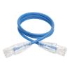 Tripp Lite N201-S02-BL networking cable Blue 24" (0.61 m) Cat6 U/UTP (UTP)2