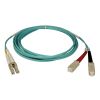 Tripp Lite N816-10M InfiniBand/fibre optic cable 393.7" (10 m) 2x SC 2x LC Beige, Turquoise2