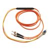 Tripp Lite N422-01M InfiniBand/fibre optic cable 39.4" (1 m) 2x LC 2x ST Black, Blue, Gray, Orange, Yellow1