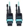 Tripp Lite N844-05M-12-P InfiniBand/fibre optic cable 192.1" (4.88 m) MTP Black, Turquoise1