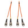 Tripp Lite N302-50M InfiniBand/fibre optic cable 1968.5" (50 m) ST OFNR Orange1