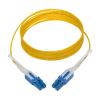 Tripp Lite N370-03M-T InfiniBand/fibre optic cable 118.1" (3 m) 2x LC OFNR Yellow3