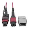 Tripp Lite N846-08N-A2B InfiniBand/fibre optic cable 7.87" (0.2 m) MTP OFNP Magenta5