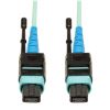 Tripp Lite N846-05M-24-P InfiniBand/fibre optic cable 192.1" (4.88 m) MTP Black, Turquoise1