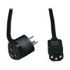 Tripp Lite P006-006-515MF power cable Black 70.9" (1.8 m) C13 coupler NEMA 5-15P/R5