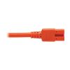 Tripp Lite P018-002-AOR power cable Orange 23.6" (0.6 m) C14 coupler C15 coupler6