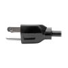 Tripp Lite P022-003 power cable Black 35.4" (0.9 m) NEMA 5-15P NEMA 5-15R7