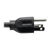 Tripp Lite P024-18N-13A-2R power cable Black 18.1" (0.46 m) NEMA 5-15P 2 x NEMA 5-15R6