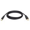 Tripp Lite U022-015 USB cable USB 2.0 177.2" (4.5 m) USB A USB B Black1