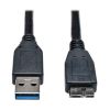 Tripp Lite U326-003-BK USB cable USB 3.2 Gen 1 (3.1 Gen 1) 35.8" (0.91 m) USB A Micro-USB B Black1