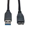 Tripp Lite U326-006-BK USB cable USB 3.2 Gen 1 (3.1 Gen 1) 72" (1.83 m) USB A Micro-USB B Black1