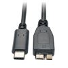 Tripp Lite U426-003 USB cable USB 3.2 Gen 2 (3.1 Gen 2) 72" (1.83 m) USB C Micro-USB B Black1