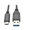 Tripp Lite U428-003 USB cable USB 3.2 Gen 2 (3.1 Gen 2) 35.8" (0.91 m) USB C USB A Black1