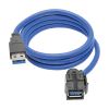 Tripp Lite U324-003-KJ USB cable USB 3.2 Gen 1 (3.1 Gen 1) 35.8" (0.91 m) USB A Black, Blue1