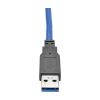 Tripp Lite U324-003-KJ USB cable USB 3.2 Gen 1 (3.1 Gen 1) 35.8" (0.91 m) USB A Black, Blue2