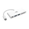 Tripp Lite U460-002-2AM-C laptop dock/port replicator USB 3.2 Gen 1 (3.1 Gen 1) Type-C White1