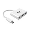 Tripp Lite U444-06N-H4U-C USB graphics adapter 3840 x 2160 pixels White1