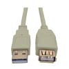 Tripp Lite U024-006-BE USB cable USB 2.0 70.9" (1.8 m) USB A Beige1