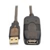 Tripp Lite U026-025 USB cable USB 2.0 300" (7.62 m) USB A Black1