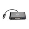 Tripp Lite U444-06N-DUB-C laptop dock/port replicator USB 3.2 Gen 1 (3.1 Gen 1) Type-C Black2