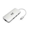 Tripp Lite U442-DOCK12-S laptop dock/port replicator USB 3.2 Gen 2 (3.1 Gen 2) Type-C Silver1