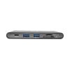 Tripp Lite U442-DOCK3-B laptop dock/port replicator Wired USB 3.2 Gen 2 (3.1 Gen 2) Type-C Black3