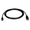 Tripp Lite U030-003 USB cable USB 2.0 35.8" (0.91 m) USB A Mini-USB B Black1