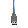 Tripp Lite U324-001-APM USB cable USB 3.2 Gen 1 (3.1 Gen 1) 11.8" (0.3 m) USB A Black, Blue2