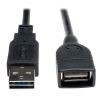 Tripp Lite UR024-001 USB cable USB 2.0 11.8" (0.3 m) USB A Black1