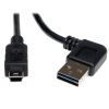 Tripp Lite UR030-006-RA USB cable USB 2.0 72" (1.83 m) USB A Mini-USB B Black1