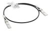 HPE Aruba Networking 10G SFP+ / SFP+ 1m InfiniBand/fibre optic cable 39.4" (1 m) SFP+ Black1