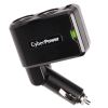 CyberPower CPTDC1U2DC mobile device charger Mobile phone, MP3, Tablet Black Cigar lighter Auto1