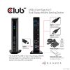 CLUB3D USB3.2 Gen1 Type A or C Dual Display 4K60Hz Docking Station11