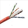 Weltron 1000ft Cat6 550MHz UTP networking cable Orange 12000" (304.8 m) U/UTP (UTP)1