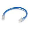 C2G 6" Cat6 networking cable Blue 5.91" (0.15 m) U/UTP (UTP)1