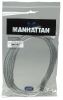 Manhattan 340458 USB cable USB 2.0 118.1" (3 m) USB A USB B Silver4