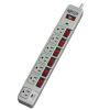 Tripp Lite TLP76MSG surge protector Gray 7 AC outlet(s) 120 V 72" (1.83 m)12