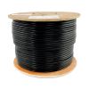 Tripp Lite N222-01K-BK networking cable Black 12000" (304.8 m) Cat6 U/UTP (UTP)5