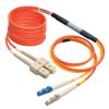 Tripp Lite N425-03M InfiniBand/fibre optic cable 118.1" (3 m) LC SC Gray, Orange, Yellow2